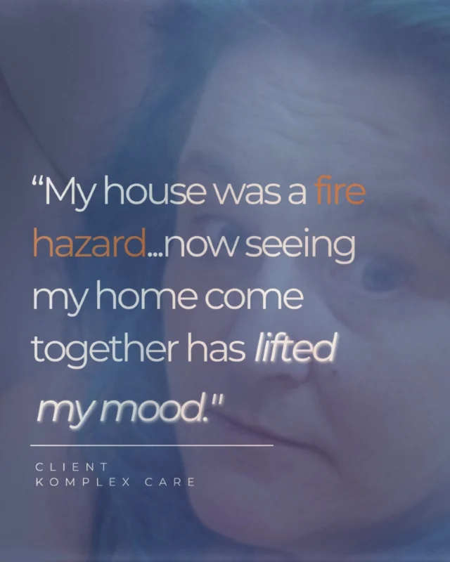 Lucy’s journey is a powerful reminder of how deeply our environment and support systems impact mental health. Living with autism and struggling with her mental health, Lucy faced daily falls, isolation, and a home that no longer felt safe. Her world was closing in - but with the right care and support, that changed.

Now, Lucy is reclaiming her space, her stability, and her sense of normalcy. Her home is safer, her days are brighter, and her mental and emotional well-being is finally on the rise. 

Everyone deserves the chance to feel safe, supported, and seen. Let’s keep talking, keep listening, and keep showing up - for Lucy, and for each other. Read the full article - https://komplexcare.co.uk/lucys-journey-to-recovery/

#MentalHealthAwarenessWeek #SupportMatters #AutismAndMentalHealth #RealStories #KomplexCareCares